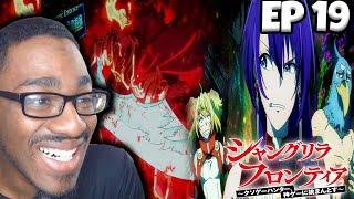 The World Progresses Shangri La Frontier Episode 19 REACTION [upl. by Nanaj]