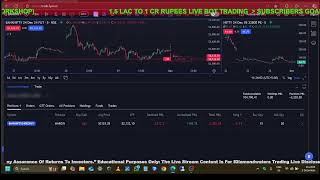 Live NIFTY amp NIFTY BANK TRADES LIVE ACCOUNT [upl. by Nodroj]