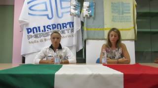 Intervista a Rebecca Tarlazzi e Silvia Corbucci a cura di Persiceto Sport  09092016 [upl. by Tacye50]