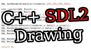 SDL2 Tutorial How To Draw and Render Using C [upl. by Nance]