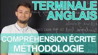 Méthodologie de la compréhension écrite  Anglais  Terminale  Les Bons Profs [upl. by Arinaid]