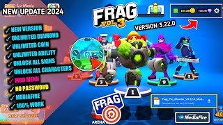 Update Frag Pro Shooter Mod Apk 3220 Latest Version 2024  Mod Menu amp Unlock All Characters [upl. by Allissa]