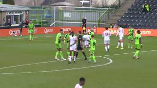 Forest Green Rovers v Walsall highlights [upl. by Cordelie]