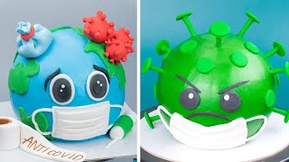 Fancy Fondant Cake Decorating Tutorial  Best Cake Design 2021  Top Yummy Cake Ideas [upl. by Saleem]