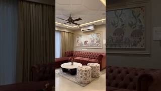 Step into Luxury Grand Entrance amp Royal Living Room Design shortsvideo interiordesign homedecor [upl. by Illac855]