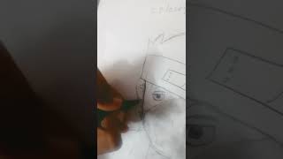 Shading vs colouring kakashi goku dragonball anime edit dbz art [upl. by Idnem]