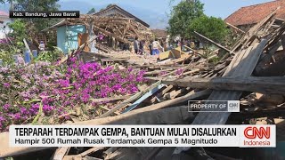 Terparah Terdampak Gempa Bantuan Mulai Disalurkan [upl. by Ecertap]