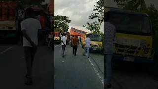 BRTC bus accident at Joybangla Gopalganj [upl. by Patsis]