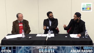 DEBATE Existence of God  Asrar Rashid Muslim vs Guy Otten Atheist [upl. by Aneahs]