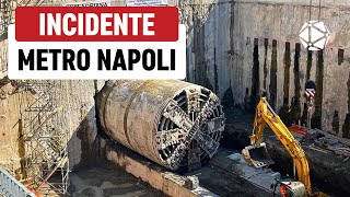 INCIDENTE Metro Napoli  Ancora caduti sul lavoro [upl. by Offen]