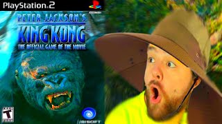 KING KONG THE MOVIE THE GAME THE MOVIE THE GAME  Playstation 2 Nostalgia [upl. by Pallaten]