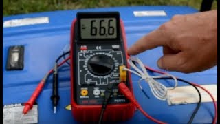 Harbor Freight  Cen Tech Digital Multimeter  Voltmeter Review P37772 [upl. by Ramal]