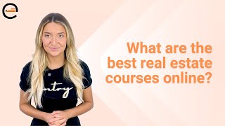 What are the best real estate courses online [upl. by Yelich]