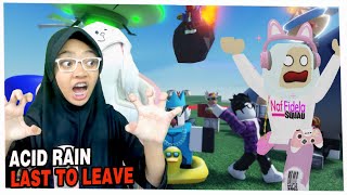 Bertahan Hidup Dari Hujan Asam  Acid Rain Last To Leave Roblox Indonesia [upl. by Annoik]