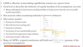 FRM Part 1 Training for Non Standard Form of CAPM [upl. by Seebeck194]