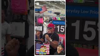 Hulk Hogans Hulkamania running wild at Walmart [upl. by Jay912]