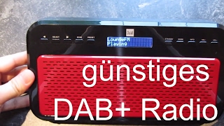 DAB Radio Dual DAB 12  Review  Vorstellung  Deutsch [upl. by Jaf]