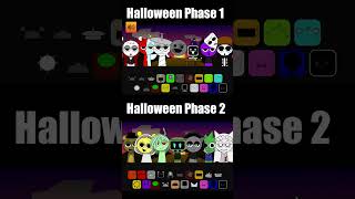 Incredibox Sprunki  Halloween Phase 1 Vs Halloween Phase 2 sprunki halloween [upl. by Ecirtaemed743]