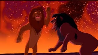 SIMBA VS SCAR “THE LION KING” REVERSED [upl. by Haff635]