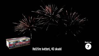 Hellfire batteri 40 skudd  jem amp fix [upl. by Woll376]