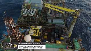 Petrobras anuncia plano de investimentos  BE News 19h [upl. by Ange]