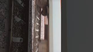 full speed train alltypesoflocomotiveindianrailway indrail railway indianrailways trainjourney [upl. by Hughmanick]