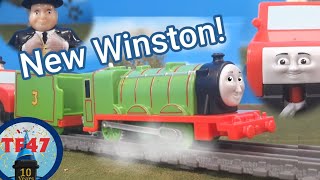 Thomas Motorized Trackmaster Henry And Winston Review  Trackmaster Henry Spots Trouble Pack 2021 [upl. by Eeliah888]