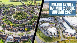 Milton Keynes DJI MINI 2 Drone Autumn 2024 [upl. by Jahdal]