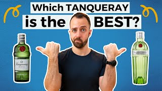 Tanqueray vs Tanqueray No Ten Gin Review  Gin Taste Test [upl. by Nomae40]