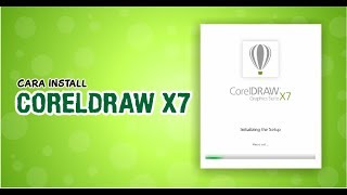 Cara Install coreldraw x7 [upl. by Ekusoyr]