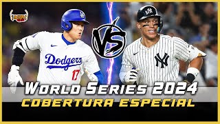 INCIDENCIAS SERIE MUNDIAL 2024  MLB  YANKEES DE NEW YORK VS DODGERS DE LOS ANGELES [upl. by Honeyman]