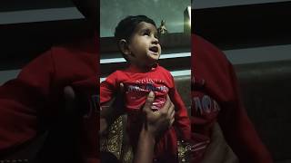 Bacche ka reaction 🥰😂🤣🤣 shorts मामी की नकल करता हुआ [upl. by Yrian806]