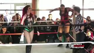 TaelerHendrix impactwrestling Taeler amp Alisha Edwards Vs Lufisto amp Jordynne Grace [upl. by Uok361]