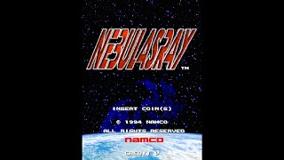 NebulasRay  ネビュラスレイ Arcade  Namco 1994 ALL 60Fps [upl. by Retsevlis]