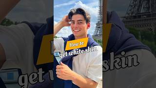 How to get white skin 💀  skincare skincaretips melanin viralvideo [upl. by Bollay]