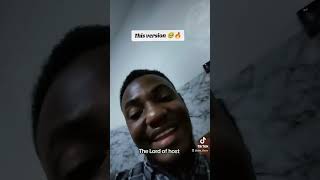 A new version of Yahweh Sabaoth by NathanielBasseyMain 🔥😁💙 worshipmusic viralshorts samidowu [upl. by Niwled]