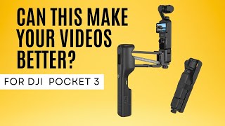 Can This Cheap Z Axis Gizmo Help Your DJI Pocket 3 Footage [upl. by Eleda]