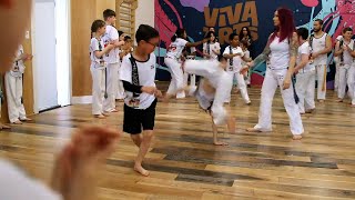 The Brazilian rhythm of capoeira blossoms in West Seattle [upl. by Childs916]