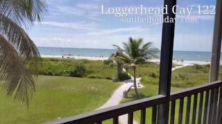 Loggerhead Cay 122  PET FRIENDLY Sanibel Island 2 bedroom 2 bath condo A lanai only glimpse [upl. by Ramonda]