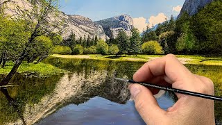 Painting a reflection on a lake  Episode 212 [upl. by Alrahs]