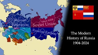 The Modern History of Russia Every Month 19042024 [upl. by Tama]