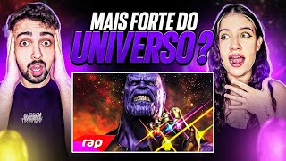 ALGUEM SOLARIA Rap do Thanos  O THANOS ESTÁ VINDO  7 Minutoz React [upl. by Ajiat613]