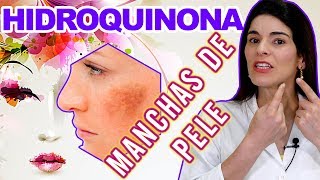 HIDROQUINONA para Manchas de Pele COMO USAR Parte 1 [upl. by Eitak]