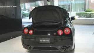 Nissan 2008 GTR  Black External with Boot [upl. by Nirehs807]