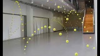 Tennis Ball Bouncing Sound Effect [upl. by Nahtal950]