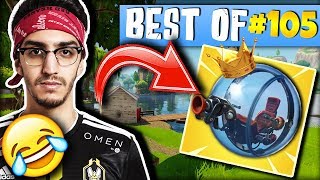 ADZ LE ROI DE LA BOULE 🤣 ► BEST OF FORTNITE FRANCE 105 [upl. by Ahern464]