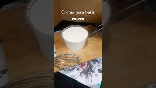 Como hacer CREMA PARA BATIR o NATA PARA MONTAR CASERA cremaparabatir nataparamontar cremadeleche [upl. by Sheley486]