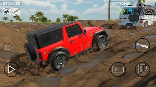 off roading in Mahindra Thar [upl. by Crespi]