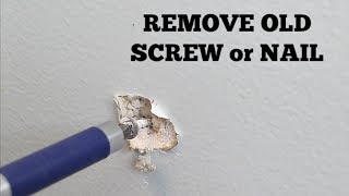 Repair Nail Pops and Holes in Sheetrock  by Home Repair Tutor [upl. by Elmer]