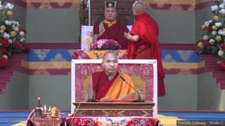 HH Karmapa teaching on Vajradhara Lineage Prayer  English 1 of 3 [upl. by Ahseekan321]